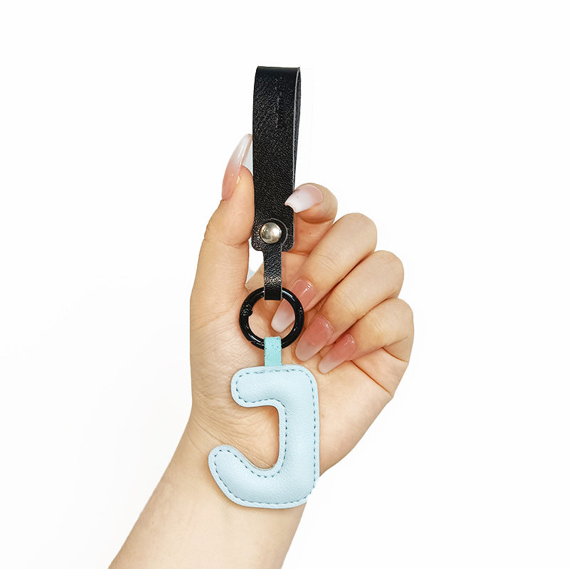 Wholesale Leather Keychains With English Letters